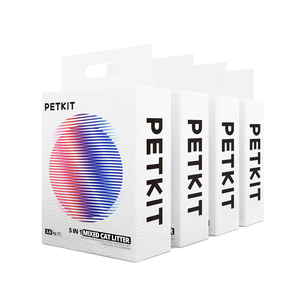 PETKIT 5 IN 1 MIXED TOFU LITTERS - 4 BAGS